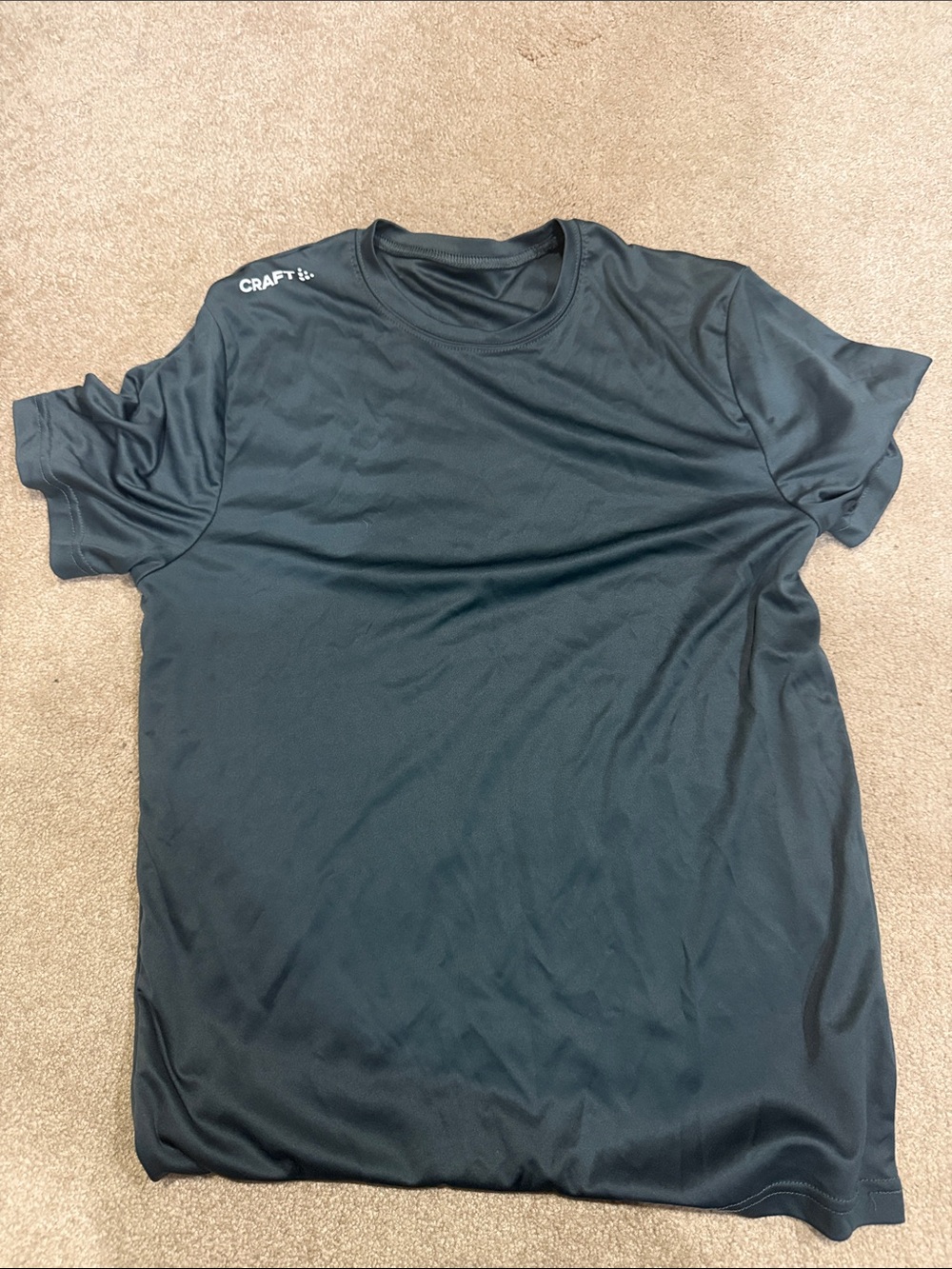 Craft Black Short-Sleeve Men’s Performance Tee